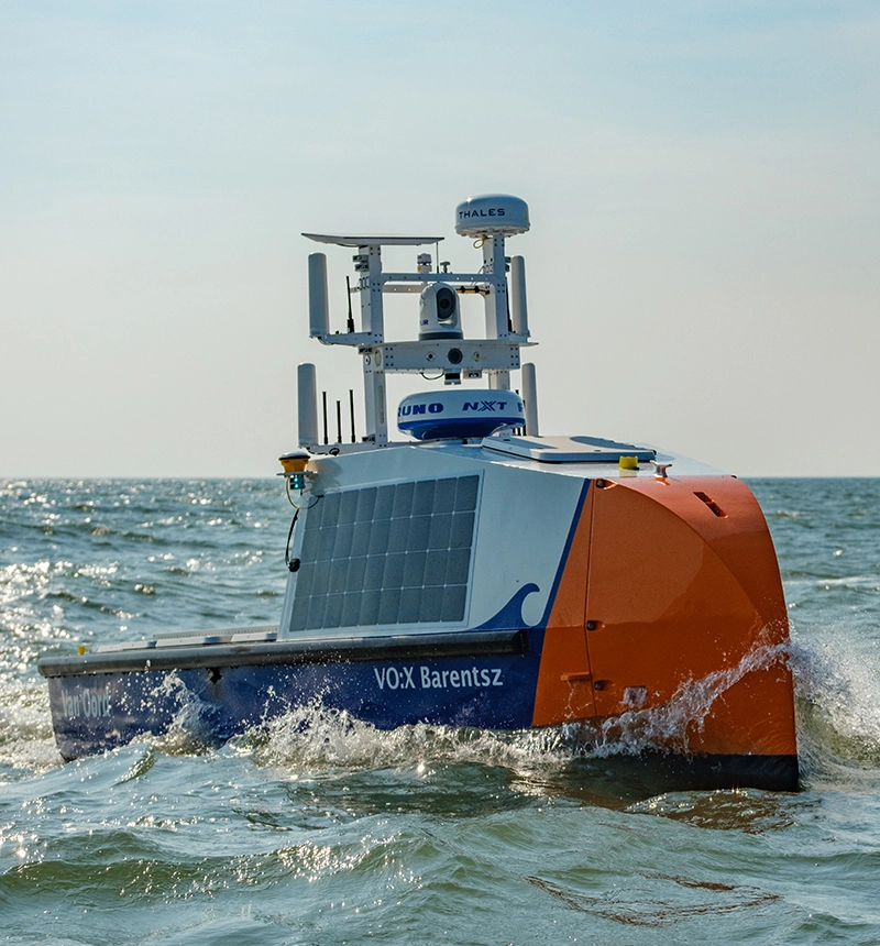 USV VOX-Barentz sailing